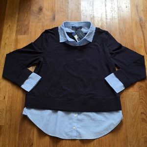 SALE Tommy Hilfiger Layered Look Top in Midnight